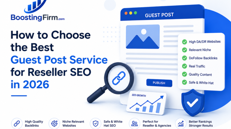 How to Choose the Best Guest Post Service for Reseller SEO in 2026