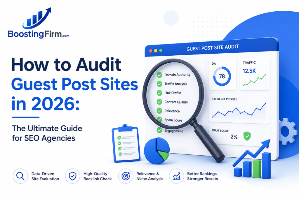How to Audit Guest Post Sites in 2026: The Ultimate Agency Guide