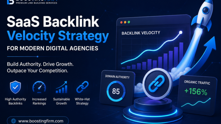 SaaS Backlink Velocity Strategy for Modern Digital Agencies