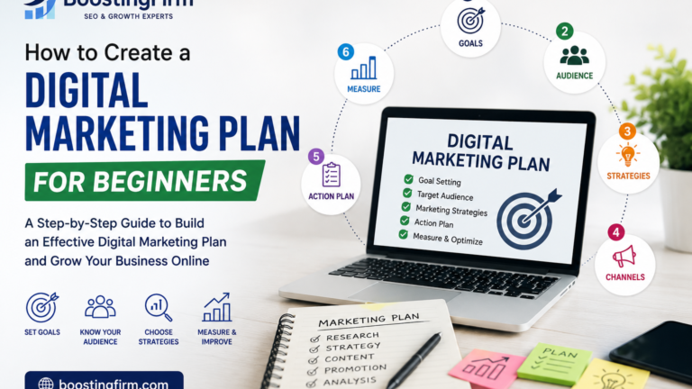 how to create a digital marketing plan for beginners