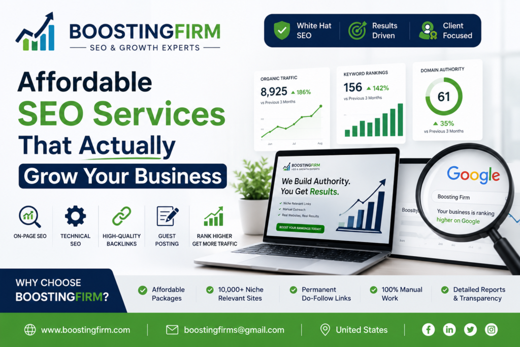 Affordable SEO Services That Actually Grow Your Business