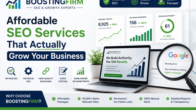 Affordable SEO Services That Actually Grow Your Business