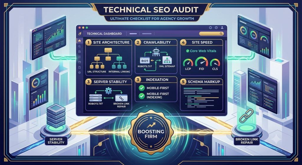technical seo audit checklist for agency growth