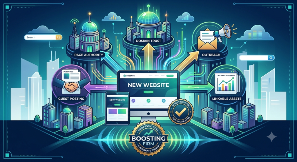 How to Build Backlinks for a New Website - Step-by-Step Guide by Boosting Firm